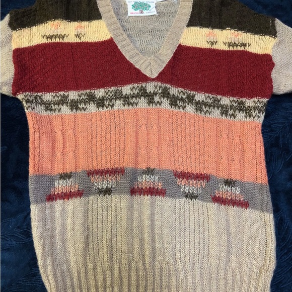 Vintage Arpeja Retro Sweater Organically Grown Acrylic No Flaws - Picture 9 of 13